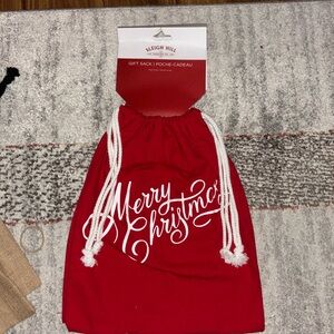 Set of 2 Christmas gift sack